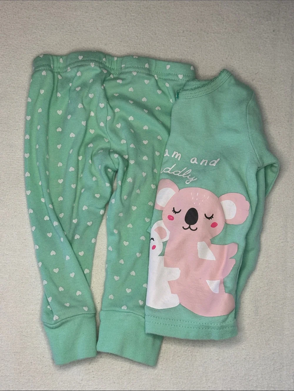 Carter’s Two Piece Sleepwear Bundle - 9 months